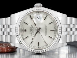 Rolex Datejust 36 Argento Jubilee Silver Lining Dial 16234 